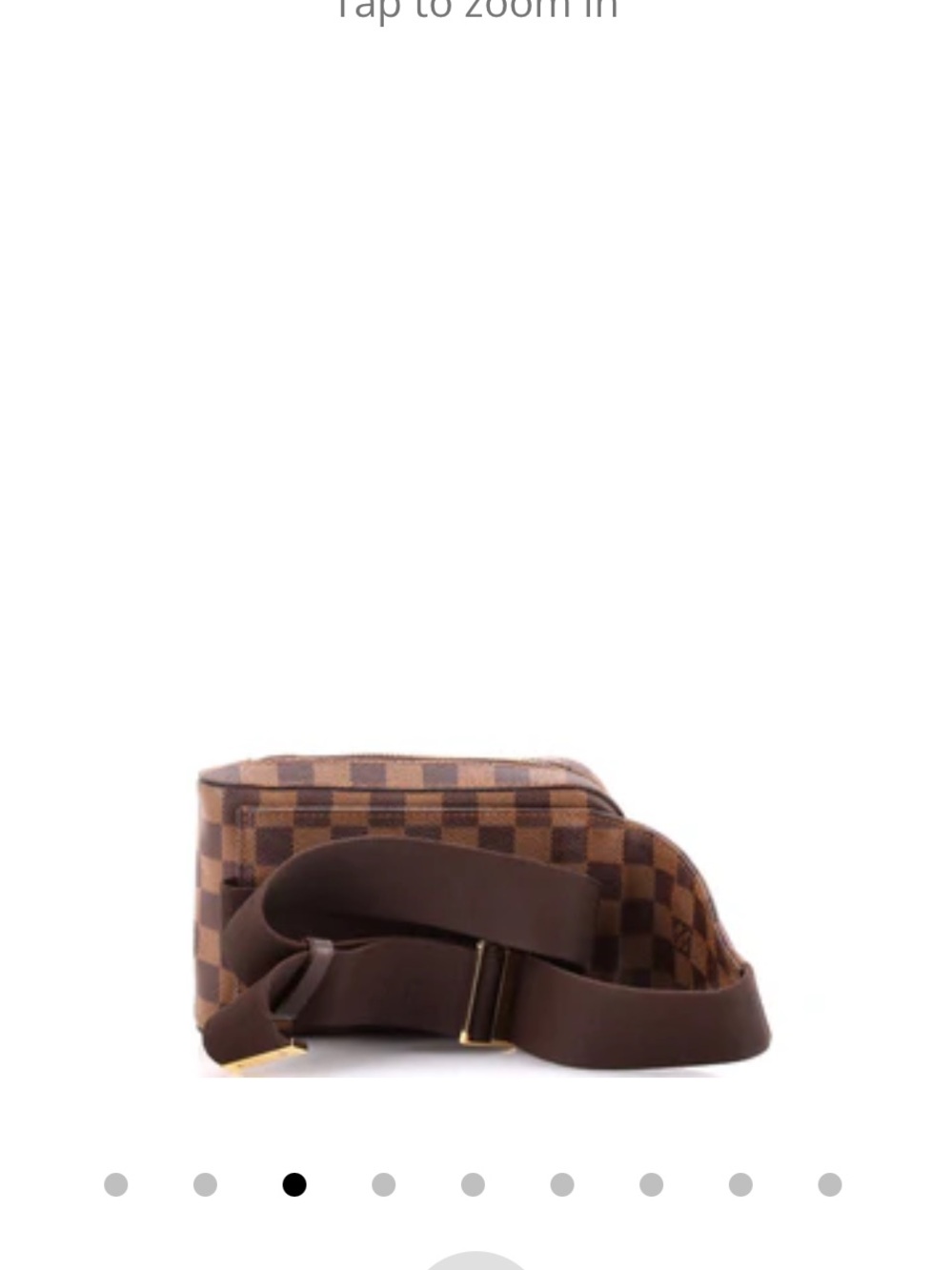 LOUIS VUITTON 💕LV DAMIER BUM BAG💕💕💕authentic - Picture 9 of 9